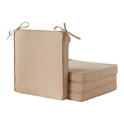 Greendale Home Fashions Outdoor Seat Cushion, Stone, 18 x 18 in, 4-Pack, OP2100S4-STONE