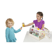 Melissa & Doug 9286 Wooden Scoop & Serve Ice Cream Counter