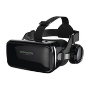 COWIN 3D VR Smartphone VR Headset with 3D Glasses and Eye Care System, Black