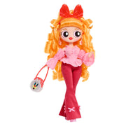 L.O.L. Surprise OMG The Powerpuff Girls Doll, Blossom, Curly Orange Hair, Articulated Fashion Figure, Removable Outfits and Accessories, Collectible Series