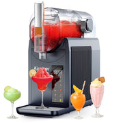 Hewcham Airpher Slushie Machine, 200W Motor, 68oz Capacity, 7 Preset Programs, Self-Cleaning, Quick Freeze in 35 Minutes, Gray, R2