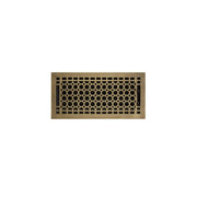 Signature Hardware 301643 Honeycomb Brass Floor Register - 6