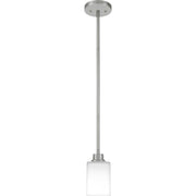 QUOIZEL PRUO1507BN CVR MINI PENDANT 1 LIGHT BRUSHED