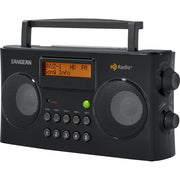 Sangean HDR-16 HD Radio/FM-Stereo/AM Portable Radio - Black
