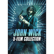 Lionsgate John Wick 5 Film Collection DVD Movie Set, Action, Rated R, 5 Discs, 1009258155