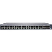 Juniper EX4100-48P Managed Ethernet Switch, 48 PoE+ Ports, 10G and 25G Ethernet, Layer 3 Support, Gray