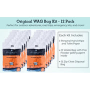 The WAG Bag Kit Waste Alleviation & Gelling