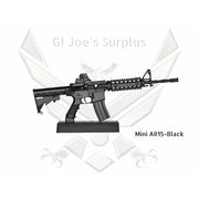 Goat Guns Miniature AR-15 Diecast Model Kit, 1:3 Scale, All-Metal Construction, Functional Moving Parts, Black, 11 Inch, Charky AR-15 Diecast Kit