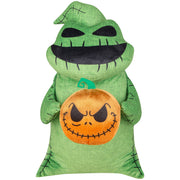 Disney Halloween Porch Greeter Oogie Boogie with Jack Pumpkin Head Plush Decoration Multicolor 9.44 in x 7.87 in x 17.71 in
