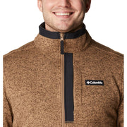 Columbia Sweater Weather Fleece Full-Zip Jacket for Men - Delta Heather - S