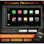 Power Acoustik WMH7-S1 Car Stereo Bundle: 7