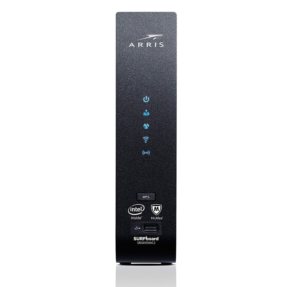 Vip Modem ARRIS SBG6950AC SURFboard 16x4 AC1900 WiFi Modem Router, Max Speed: 68 ...