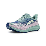 Hoka Women's Stinson 7 Trail-Running Shoes, Rosemary Fragrant Lilac, Synthetic Upper, Plush Cushioning, Stabilizing H-Frame, Size 9.5 B Medium, 1141531-RMRY