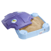 Little Tikes 641084 Bluey Beach Day Sandbox with 6 Accessories, Outdoor Sand Play for Kids Ages 1-6