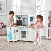Deluxe Wooden Kitchen Play Center