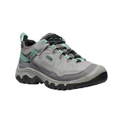 KEEN Women's Targhee IV Waterproof Hiking Shoes, Alloy Granite Green, Size 7.5, Regular Fit, 1028992