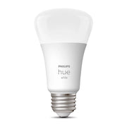 Philips Hue 476929 LED 60-Watt White A19 Dimmable Wi-Fi Connected Smart Bulb, 2 Pack Starter Kit With Hub (E26 Medium Base)