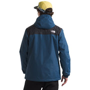 The North Face Antora Jacket - Shady Blue/TNF Black - M