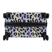 Olivet 20-Inch Hardside Carry-On Luggage, Lightweight ABS Hard-Shell, Leopard Print, TSA-Approved Lock, 8 Spinner Wheels, Expandable HOL-2023-LEOP20