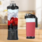 ORFELD ZZJ1SS Portable Personal Blender - 20oz Rechargeable Blender Cup for Shakes and Smoothies
