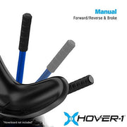 Hover-1 Buggy Go-Kart Attachment, Hand-Controlled, Adjustable Frame, Blue, Compatible with 6.5