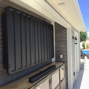 Storm Shell SS-55 Outdoor TV Hard Cover Weatherproof Protection - Mounts Right on The Wall - Mounting Bracket Included, 45-55 inch Black