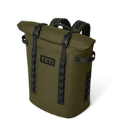 YETI Hopper M20 Soft Backpack Cooler, Olive, 36-Can Capacity, ColdCell Insulation, MagShield Access, 81483064