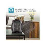Black & Decker BHDC500B46 Portable Ceramic Space Heater in Black