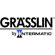 Grasslin FM1STUZ-24U Electromechanical Timer, 24-Hour, 21A SPDT, 24V AC, Panel Mount, White