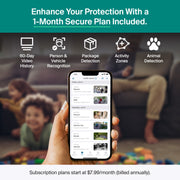 Arlo VMC2082-1WMNAS Essential XL Security Camera 1080 HD (3rd Gen, 2025 Release) - Wireless Outdoor Camera, 1-Cam