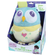 PlayMonster 8096 OK to Wake! Owl Stuffed Animal with Night-Light and Music