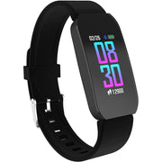 iTouch 500143B-40-G02 Active Smartwatch Fitness Tracker, Heart Rate, Step Counter, Sleep Monitor, Notifications Black