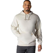 Carhartt 107031-W03 Rain Defender Loose-Fit Midweight 1889 Graphic Hoodie - Malt - L
