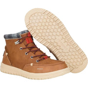 HEYDUDE 42067-21N Bradley Casual Shoes for Men, Cognac, 12 Medium