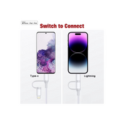 4XEM 4X25W2N1KIT3 USB C Wall Charger With USB C to Cable 3'
