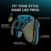 GameSir G7 Pro Wireless Controller for Xbox Series X|S|One, PC, Android, Mag-Res TMR Sticks, Hall Effect Triggers, Four Remappable Buttons, Tri-Mode Connectivity, Fallen Feathers Edition