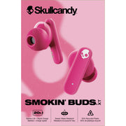 Skullcandy S2TAW-S968 Smokin' Buds XT True Wireless in-Ear Earbuds, Pink