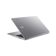 Acer Chromebook 315 15.6-inch FHD Laptop with Intel Processor N50, 4GB DDR5 RAM, 128GB eMMC, Sparkly Silver, Protective Sleeve CB315-7H-C0ZH