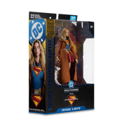 McFarlane Toys DC Multiverse Supergirl and Krypto 7 Inch Gold Label Action Figure Theatrical Edition TM17834