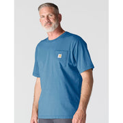 Carhartt Loose-Fit Heavyweight Short-Sleeve Pocket T-Shirt - Horizon Blue - L