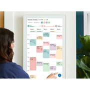Skylight 270BGBa Calendar Max: 27 inch Touchscreen Smart Calendar and Family Organizer, White