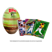 Topps 2026 Series 1 Baseball Trading Cards Retail Tin, 75th Anniversary Edition, Includes Base Cards, Holiday Variations, Polka Dot Parallel, 1991 Insert, Stars or Titans Inserts