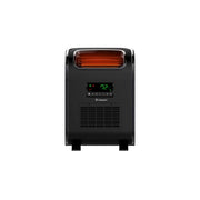 Lifesmart HT1153LUV 1500 Watt UV and Infrared Cabinet Indoor Electric Space Heater with Thermostat Remote Control Included