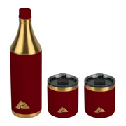 Ozark Trail 3-Piece Bottle Combo, Red