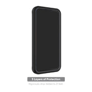 onn. WIABLK100146896 Rugged Phone Case for Samsung Galaxy A35 5G - Black