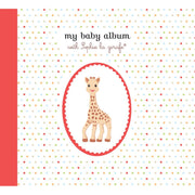 The Experiment My Baby Album with Sophie la Girafe Memory Keepsake Book for Birth to 2 Years