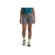 The North Face Women's Aphrodite Motion Bermuda Shorts, Moisture Wicking, 4-Way Stretch, Adjustable Elastic Waistband, Smoked Pearl, Small Long, NF0A86YJ0UZ