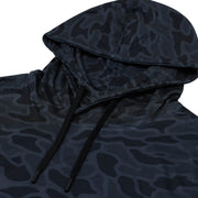 BURLEBO Performance Hoodie - Black Camo - 2XL