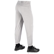Champro MVP Classic Baseball Pants, Adult Medium, Black, Durable Double Knee Reinforcement, Elastic Waistband, BP4ABM