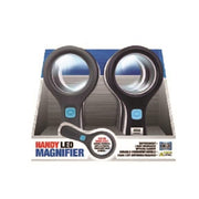 Stealth Technologies Handy LED Magnifier with Integrated LED Light, Compact and Portable Design, Educational and Hobby Use, 624223